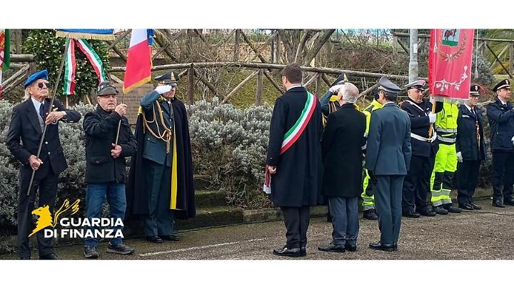 A Bassano Romano deposta la corona in memoria del finanziere Giovanni Ricci