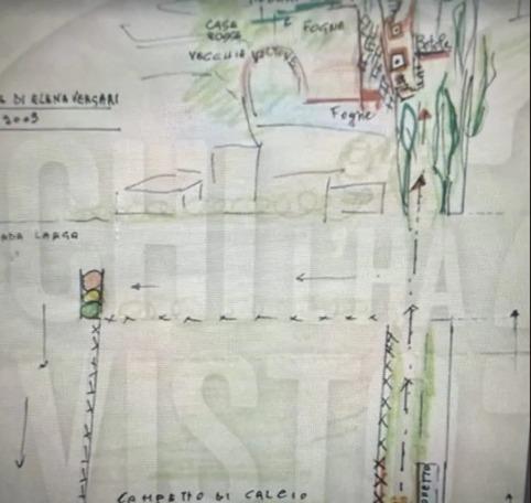 La lettera con mappa